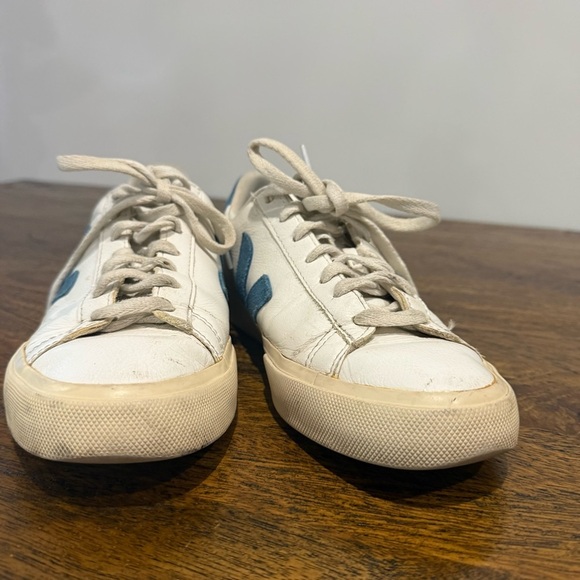 VEJA CAMPO LEATHER WHITE CALIFORNIA SNEAKERS - Picture 8 of 12